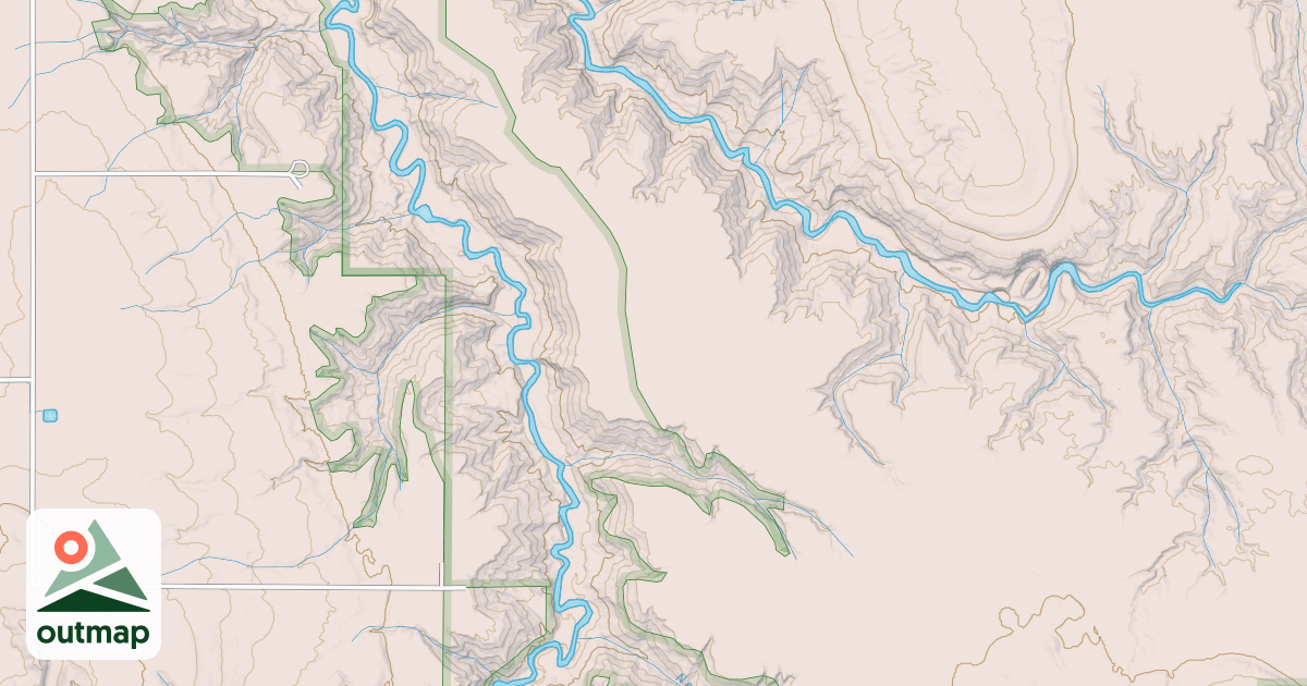 Map of USFS Motor Vehicle Use Map Trails 24491