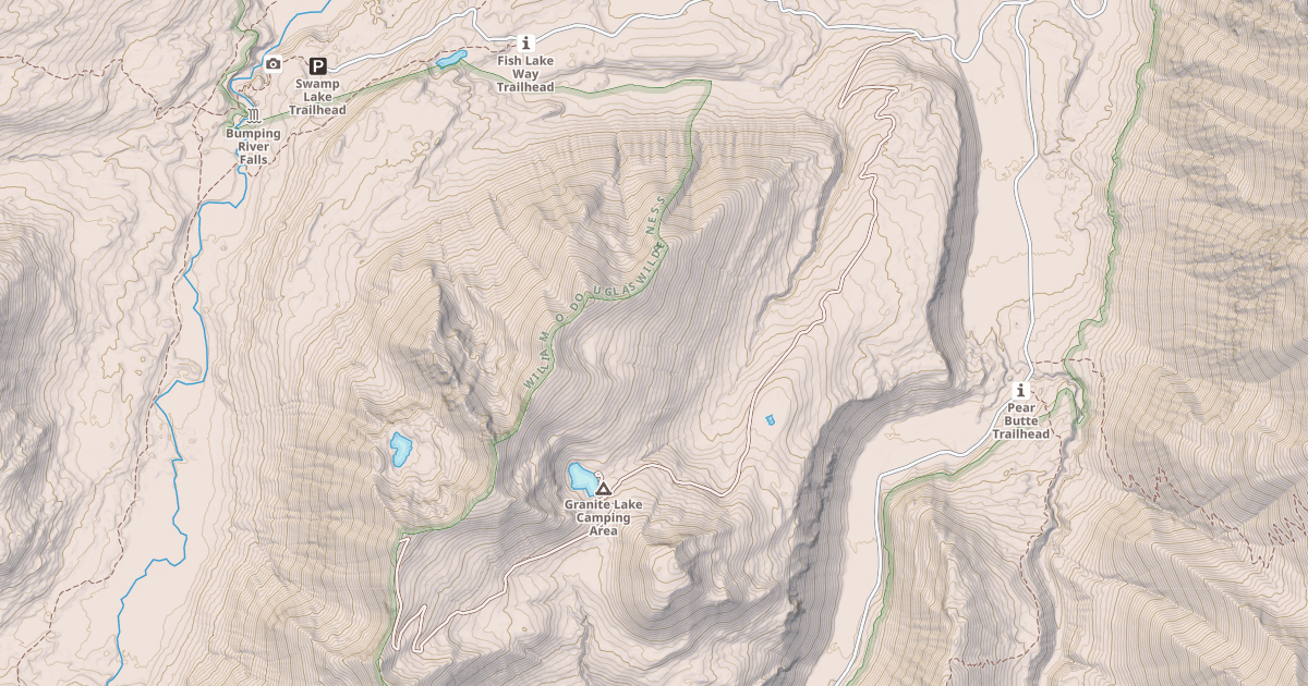 Map preview of MINERS RIDGE