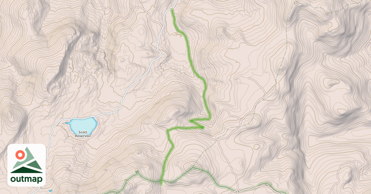 Map of Banner Creek Road