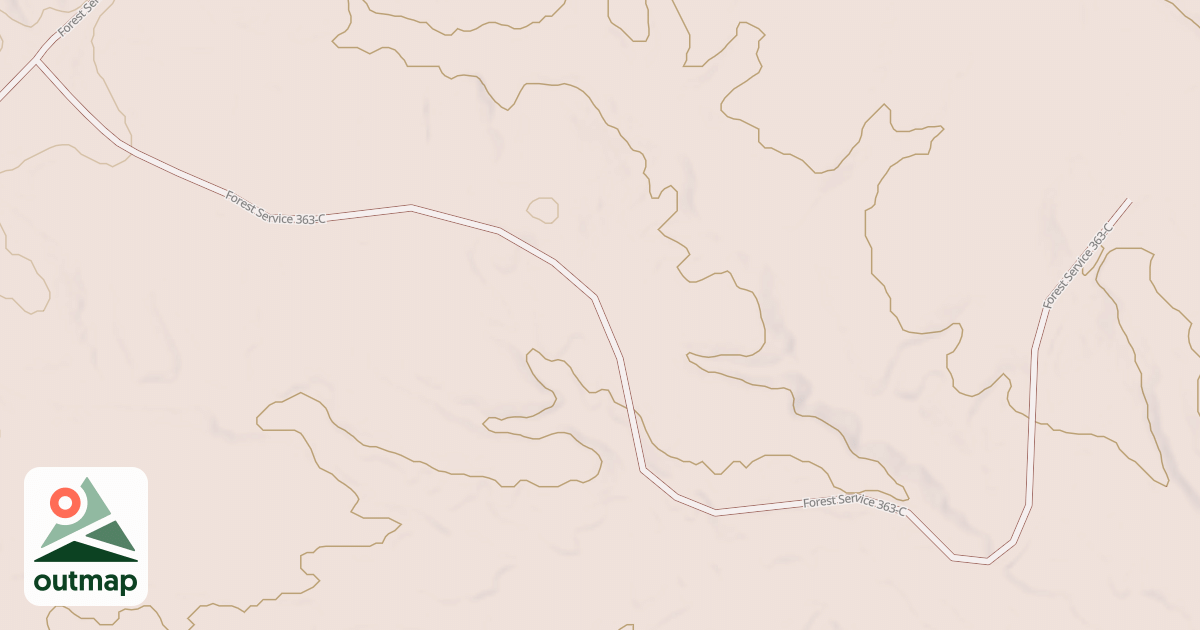 Map of USFS National Forest System Roads {6BB9A126-D616-4F53-9BF8-1A2F1D687C31} in Perry