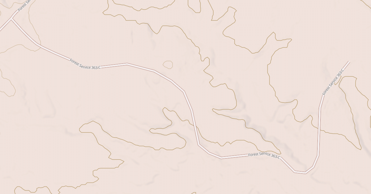 Map preview of USFS National Forest System Roads {6BB9A126-D616-4F53-9BF8-1A2F1D687C31}