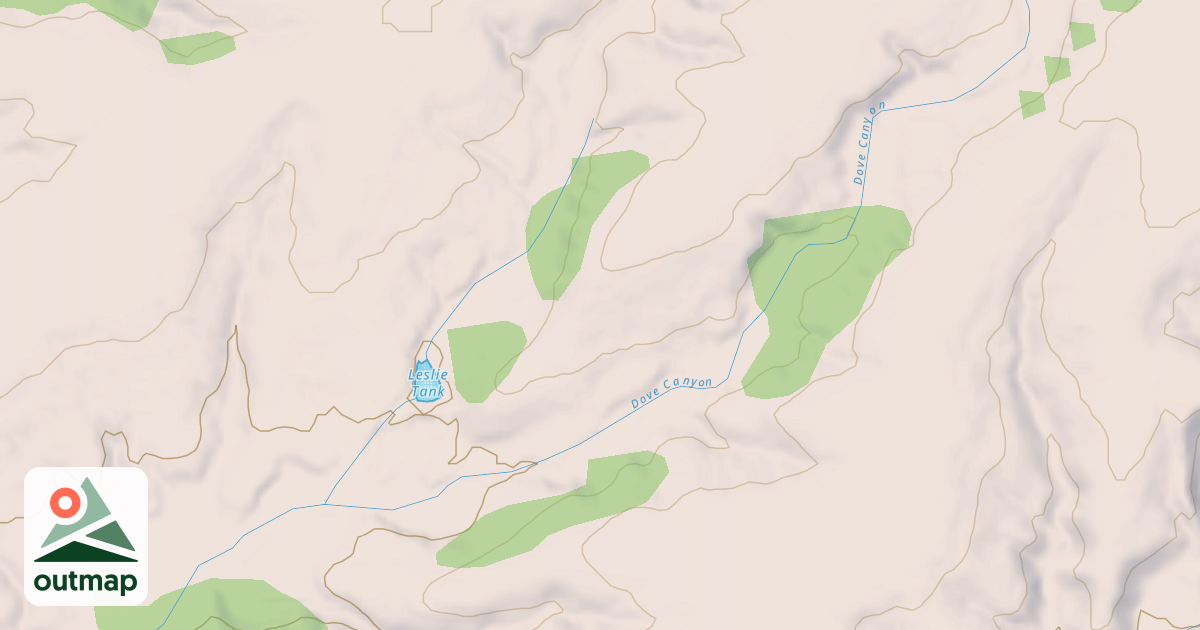 Map of LESLIE TANK