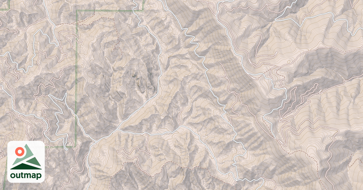 Map of EAST VAN CREEK