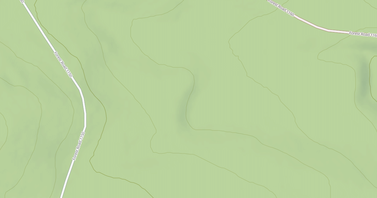 Map preview of USFS Motor Vehicle Use Map Roads {35227780-9979-4CF8-A45C-E2E90E92C20C}