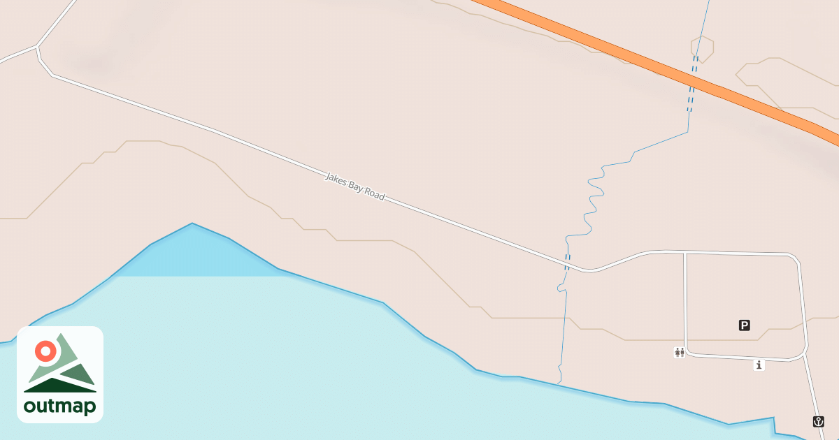 Map of JAKES BAY