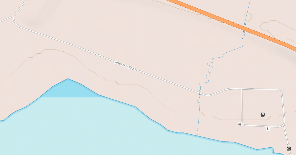 Map preview of JAKES BAY
