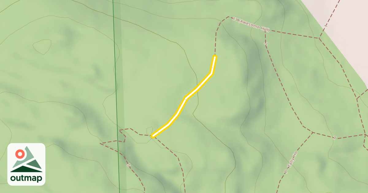 Map of 13 (Awesome Hill)