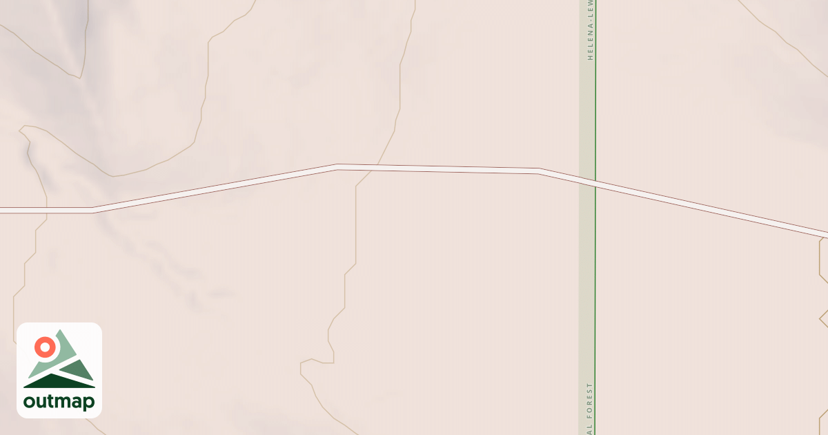 Map of COW CREEK