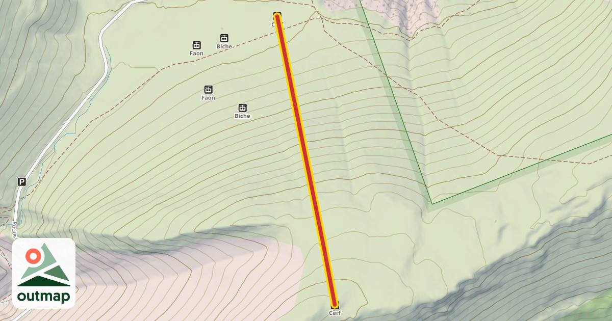 Map of Cerf