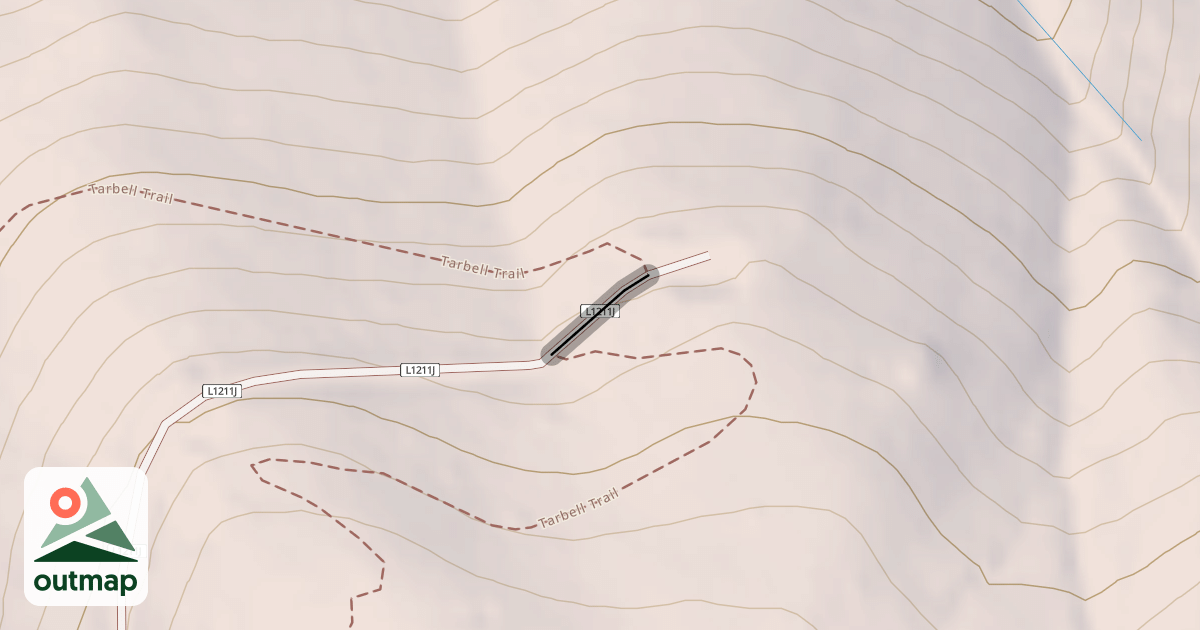 Map of Tarbell Trail