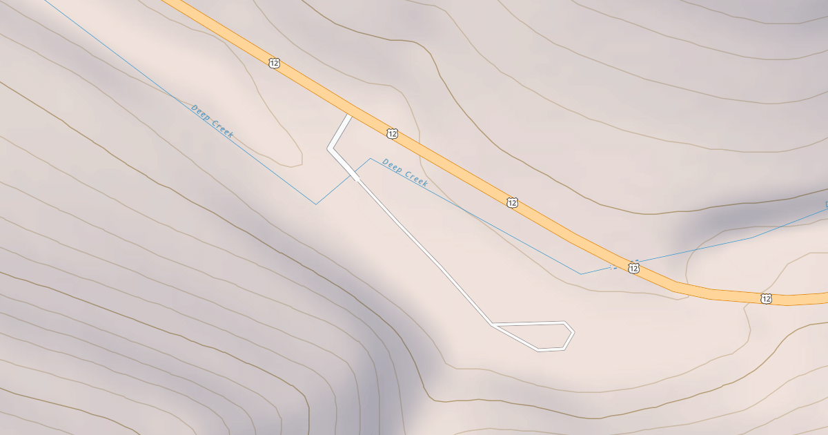 Map preview of DEEP CREEK PICNIC AREA
