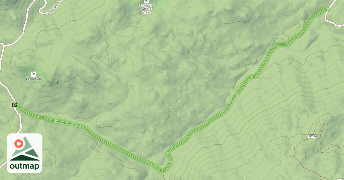 Map of Snow Slide 2n13