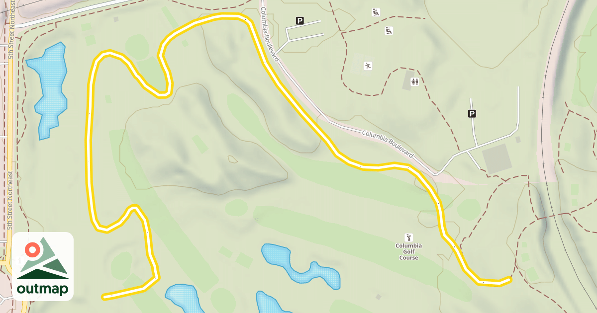 Map of Golf Loop