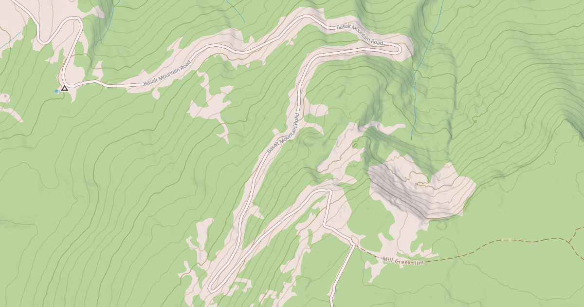 Map preview of BASALT MOUNTAIN
