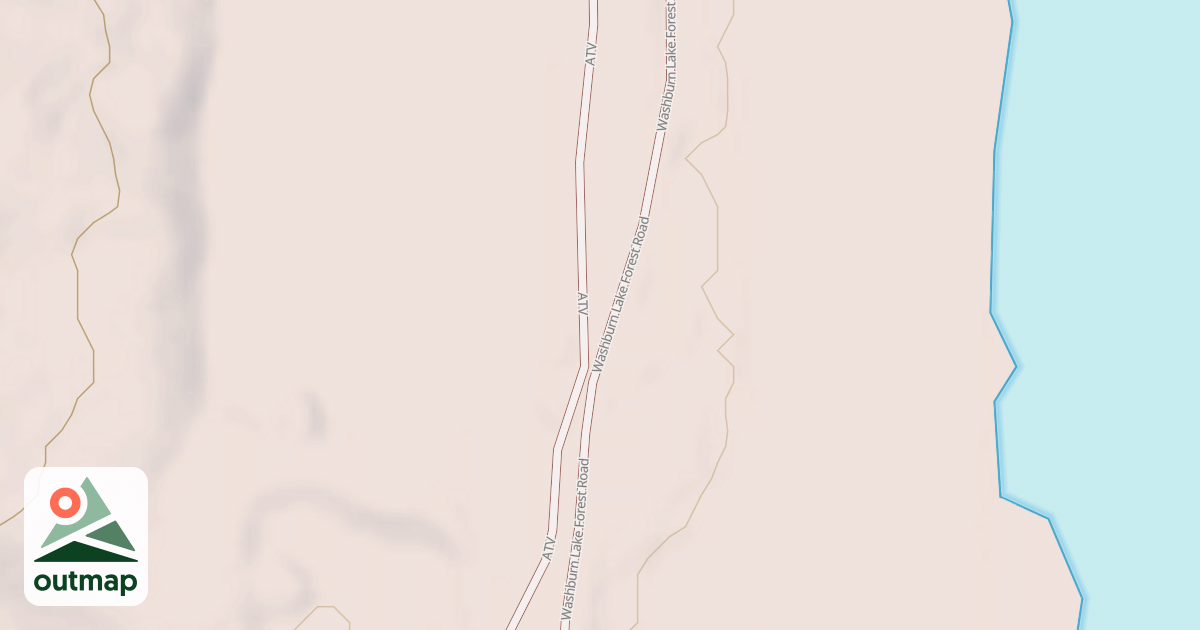 Map of UPM/Blandin Trail