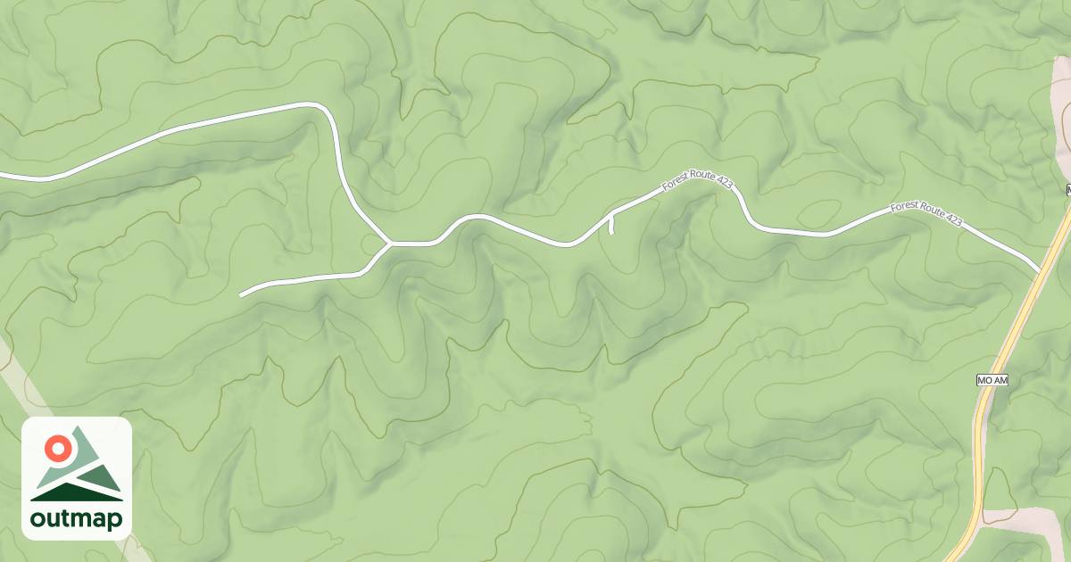 Map of PERKINS RIDGE