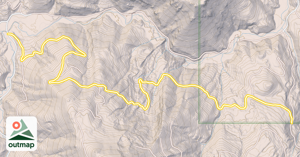 Map of Cole Ridge Connector