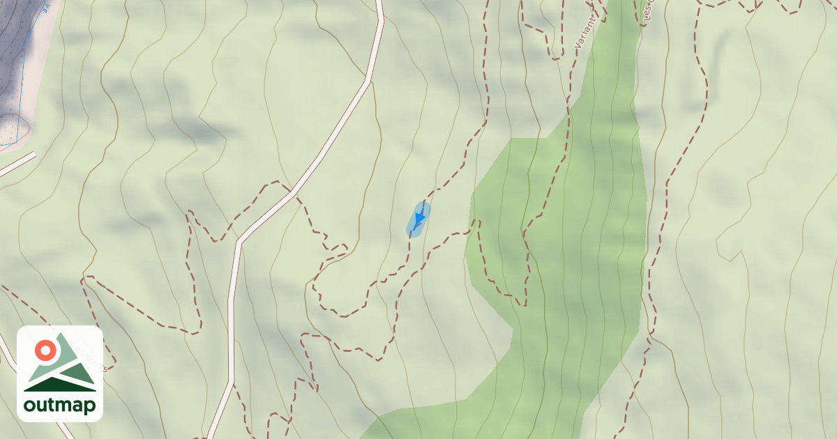 Map of Les Cerfs