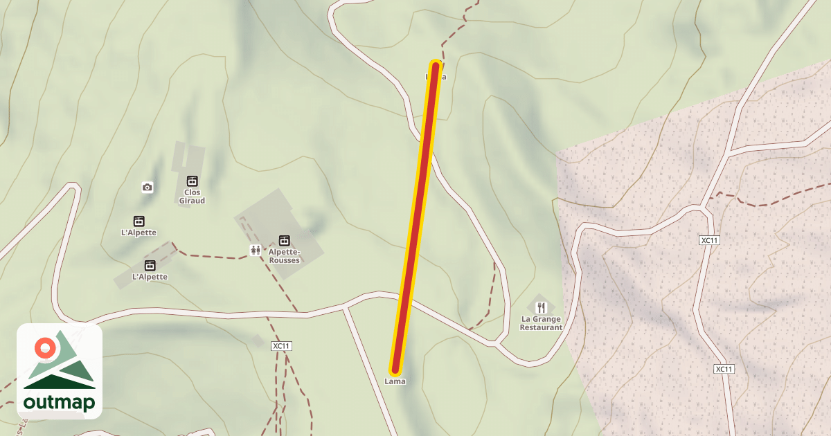 Map of Lama