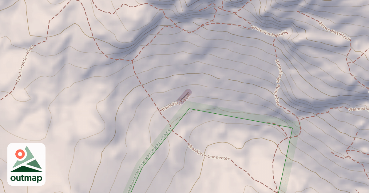 Map of Boundary Rock