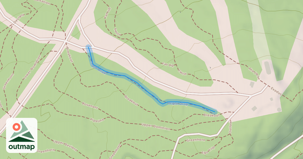 Map of Triple Drop