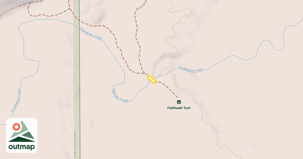 Map of Yurt Trail