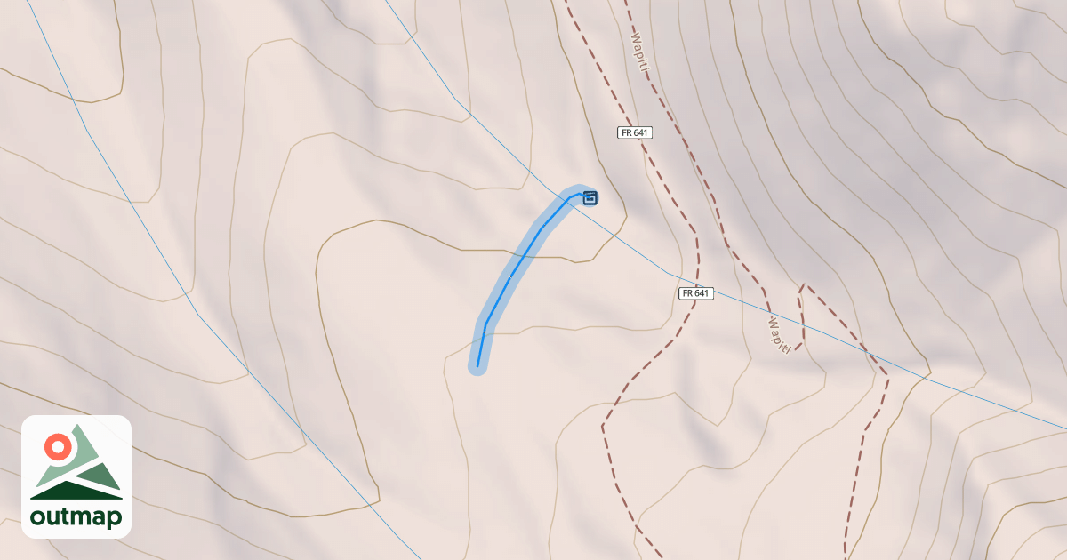 Map of Ophir Loop