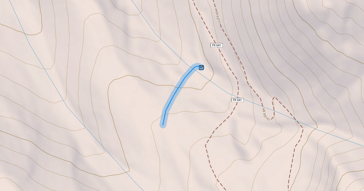 Map preview of Ophir Loop