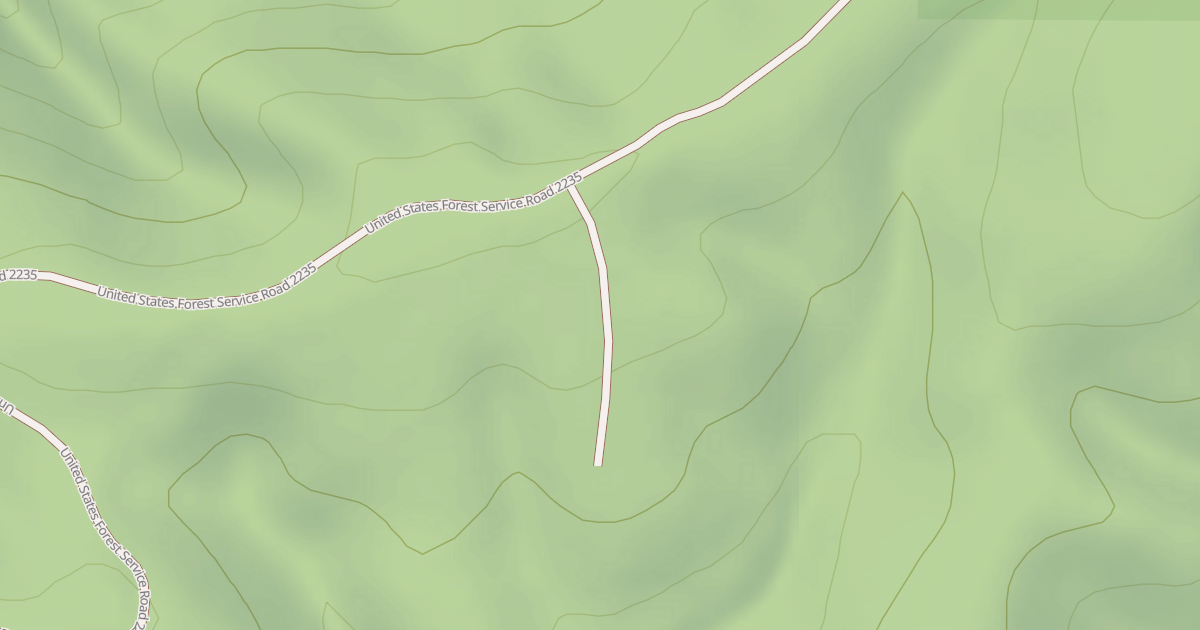 Map preview of USFS National Forest System Roads {7AA4E3CC-A396-4754-A644-01F5FF6F3F30}