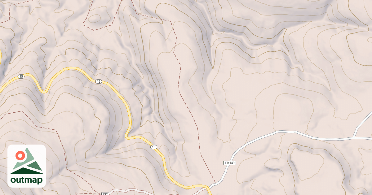 Map of 4257 F