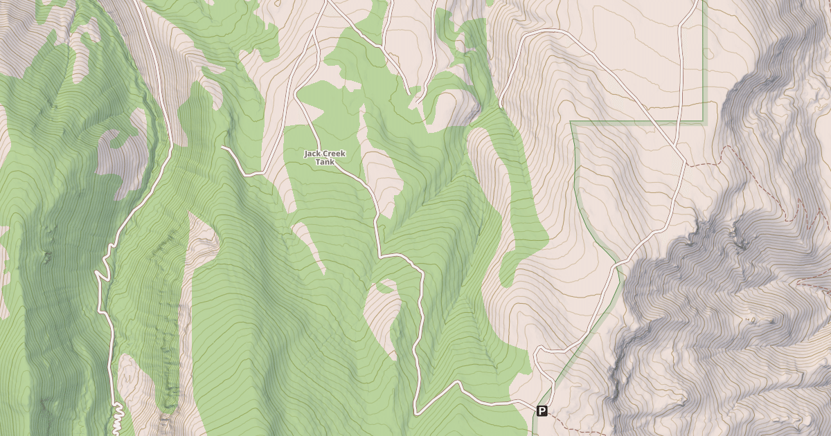 Map preview of BURRO SPRINGS