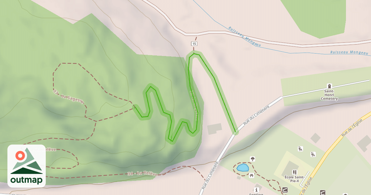 Map of 33 La Sagesse