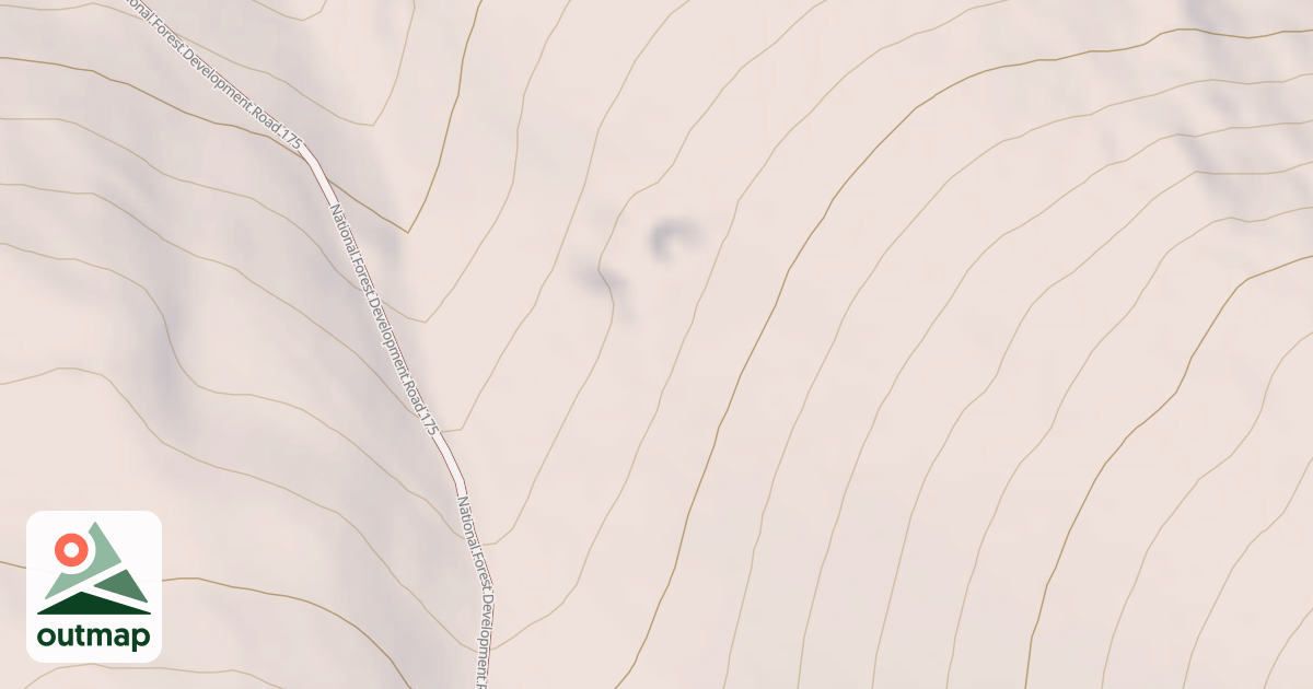 Map of BALD SPUR A