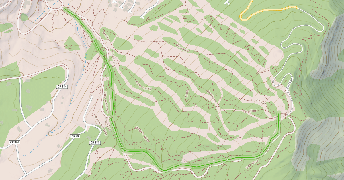 Map preview of Buckhorn