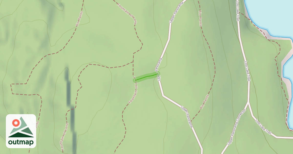 Map of Fountain of Love Access
