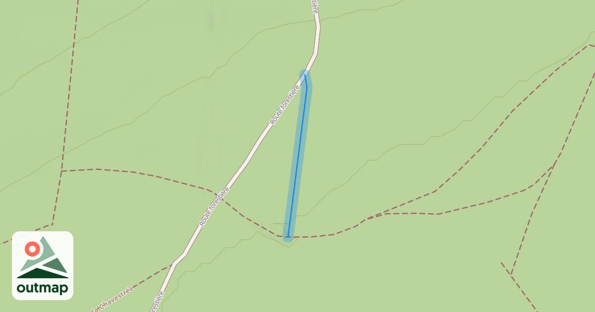 Map of Trait de chasse