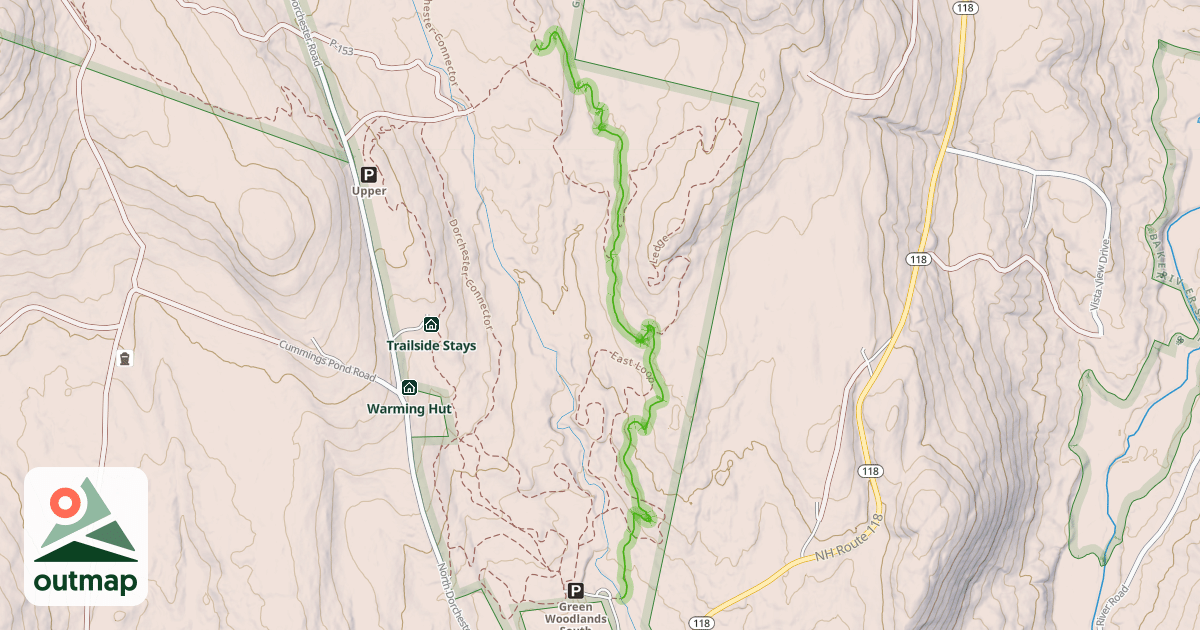 Map of Moose Tracks