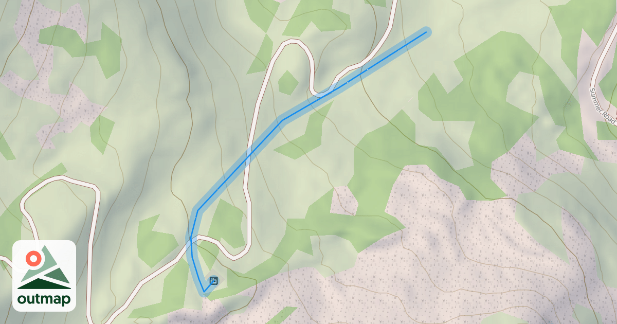 Map of Middle Bowl Traverse