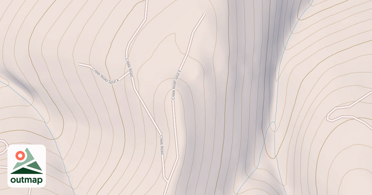 Map of CREEK