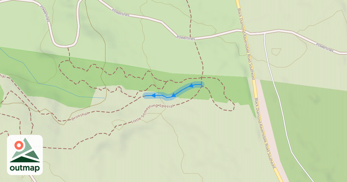 Map of Crooshal