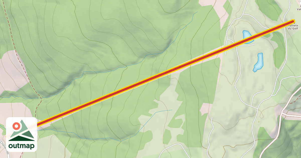 Map of Folliets du Golf