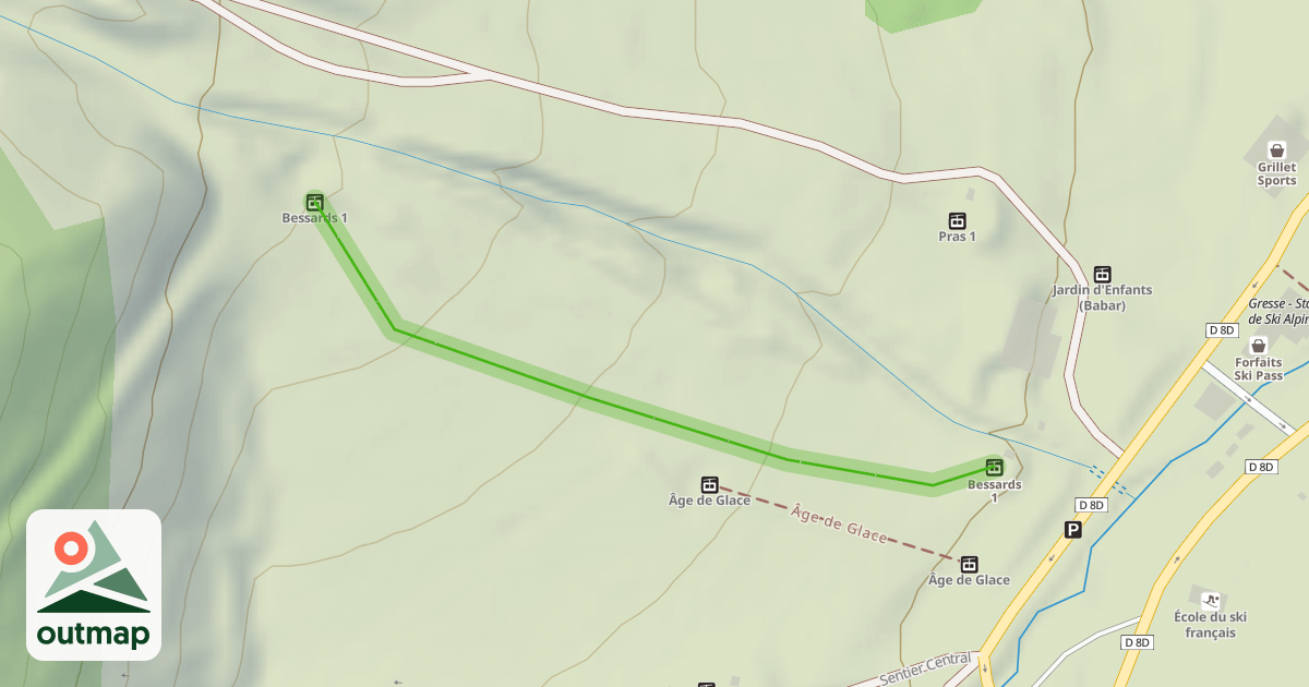 Map of Bessard