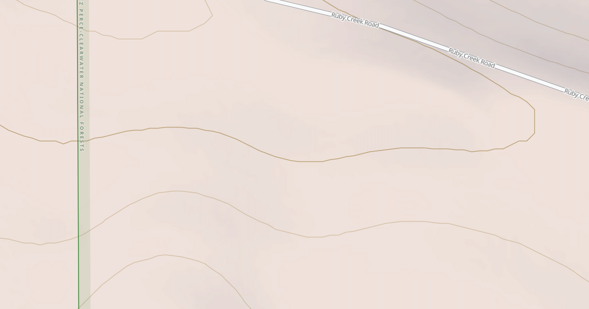 Map preview of RUBY CREEK D