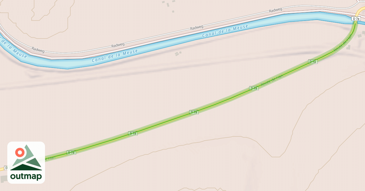 Map of Route de Han