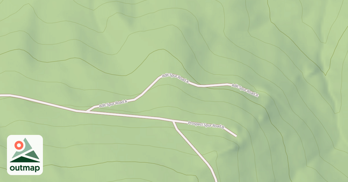 Map of ADIT SPUR ROAD A