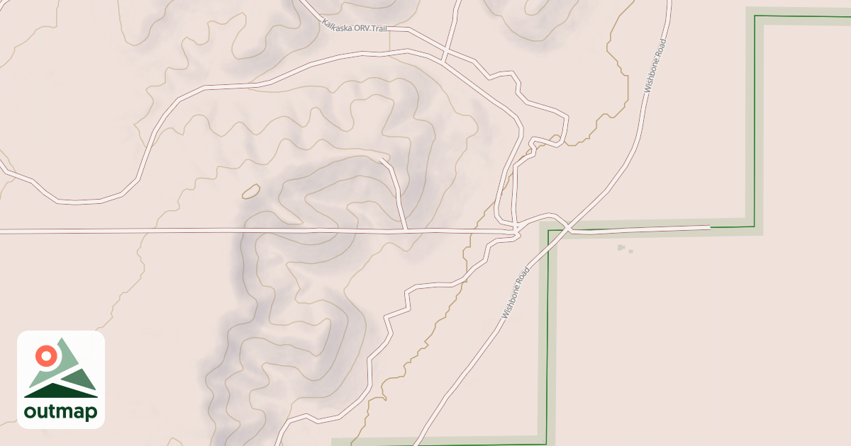Map of Kalkaska Trail