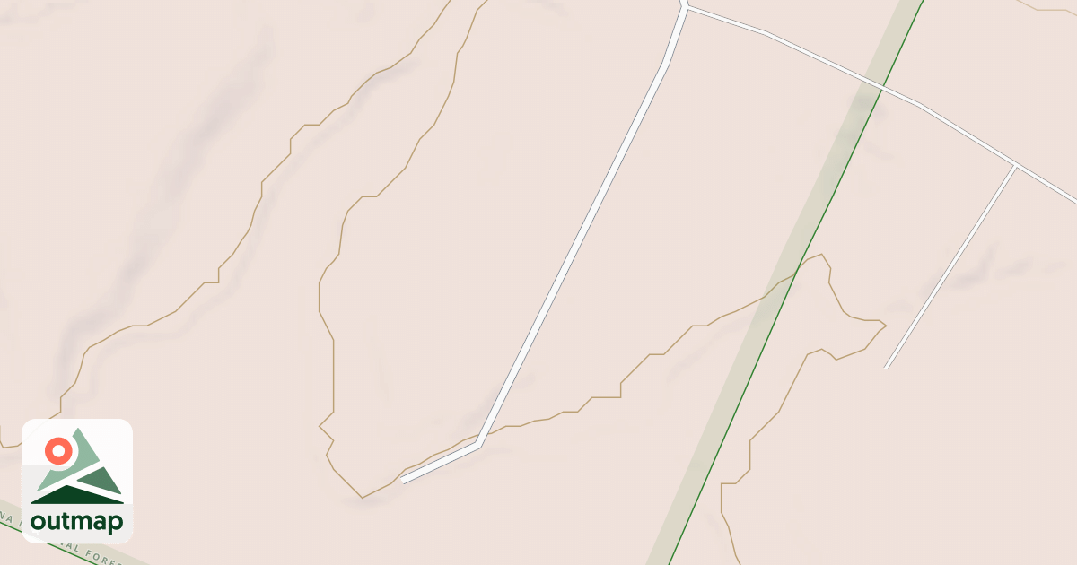 Map of USFS Motor Vehicle Use Map Roads {31577C1A-0045-4874-971E-16ED7C5130DF}
