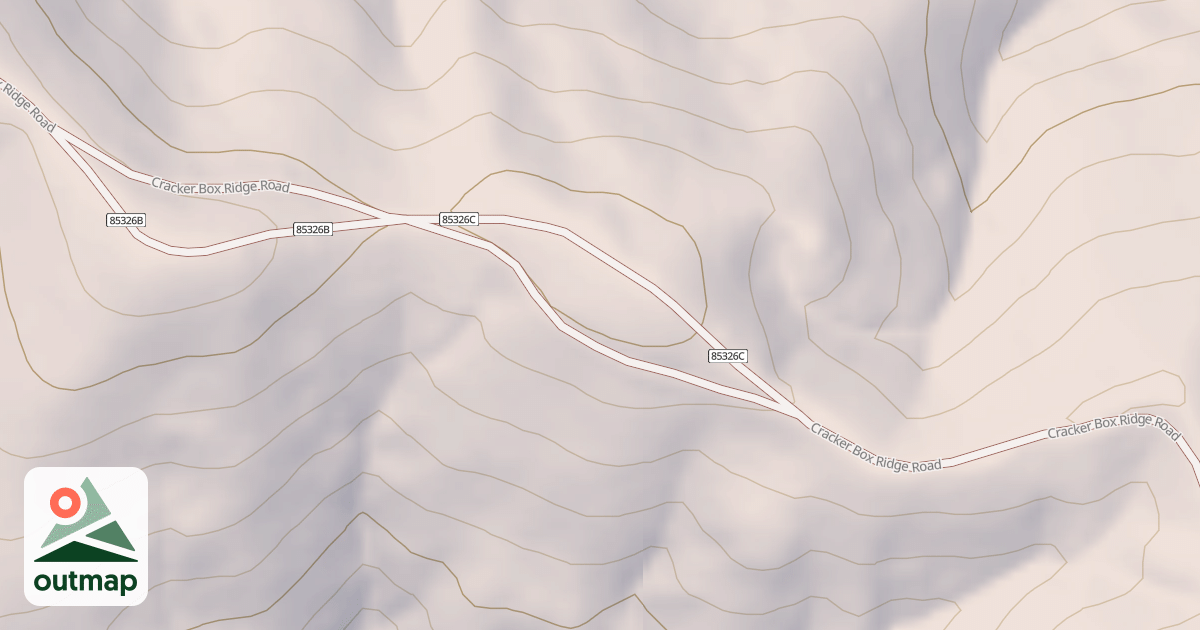 Map of CRACKERBOX SPUR C