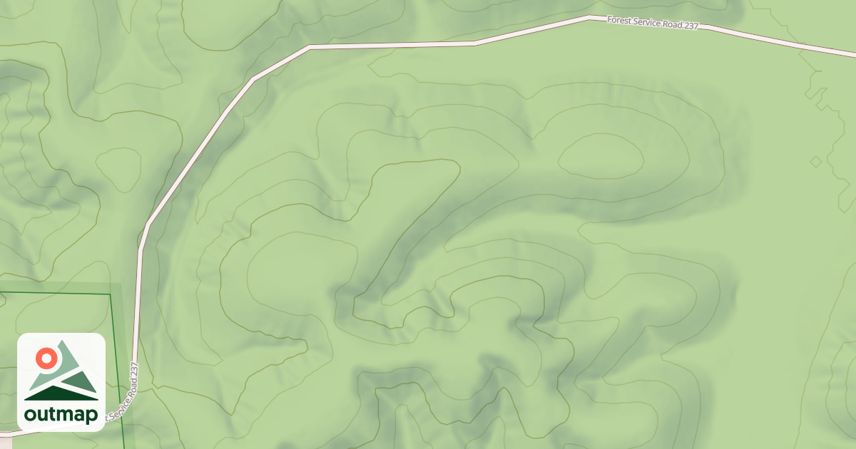 Map of BEAR CREEK ROAD
