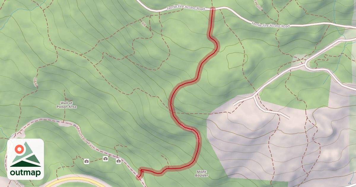 Map of Trunk Monkey